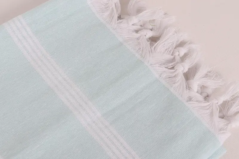 Large Turkish Towel, Bridesmaid Proposal Gift, 70x30 Cotton Striped Towel, Cute Beach Towel, Gym Towel, Best Friend Gift, Personalized Turkish Towel - 6