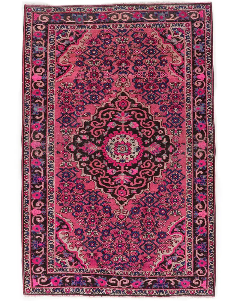 Alfombra Roja 1,2x1,8m Color Sólido Elegance