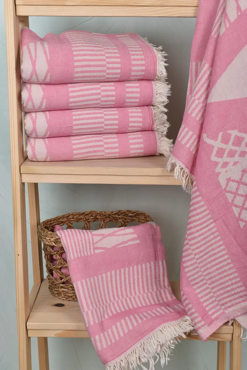 Wedding Towel, Monogrammed Beach Towel, Best Beach Towel, 70x38 Cotton Fish Design Towel, Bachelor Party Favors, Christmas Gift, Wedding Gifts Towel - 4