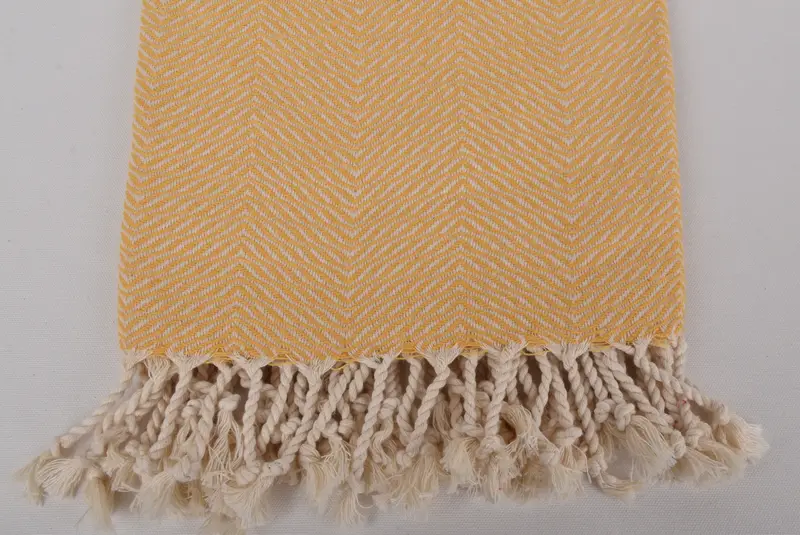 Quick-dry peshtemal, Sand-resistant towel, Decorative Towel, Bachelorette Party Favors Beach, Gym Towel, Organic towel, 70x40 Cotton Chevron Towel - 3