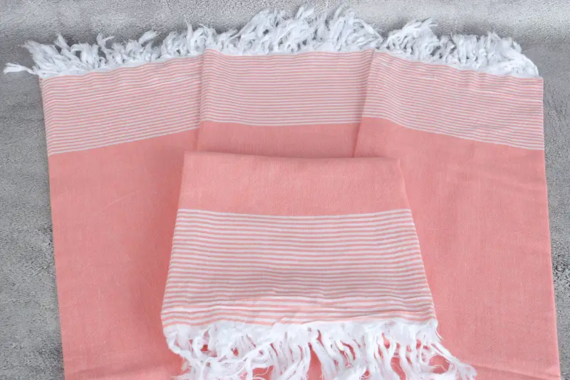 Gifts For Him, 80x36 Cotton Striped Towel, Best Friend Gift Ideas, Soft towel, Authentic Turkish hammam peshtemal, Absorbent Turkish towel - 4