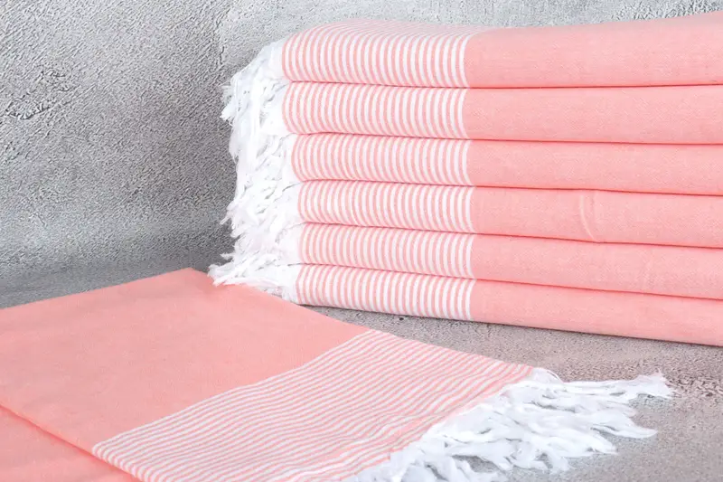 Gifts For Him, 80x36 Cotton Striped Towel, Best Friend Gift Ideas, Soft towel, Authentic Turkish hammam peshtemal, Absorbent Turkish towel - 2