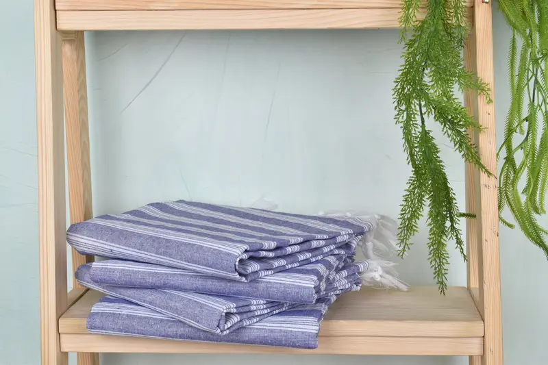 70x40 Cotton Striped Towel, Bulk Order Towel, Personalized Beach Towel, Custom Wedding Gift, Monogram Turkish Towel, Personalized Gift For Him - 7