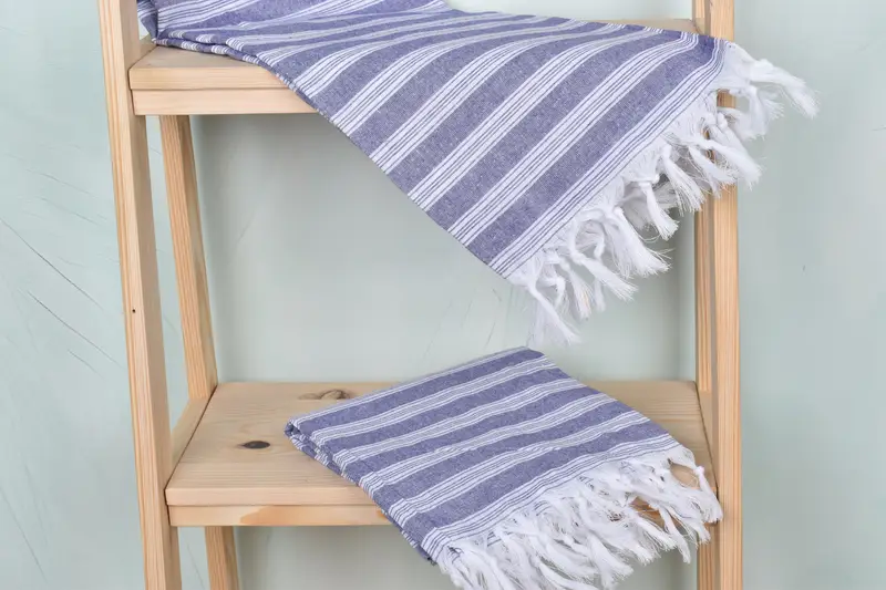 70x40 Cotton Striped Towel, Bulk Order Towel, Personalized Beach Towel, Custom Wedding Gift, Monogram Turkish Towel, Personalized Gift For Him - 5