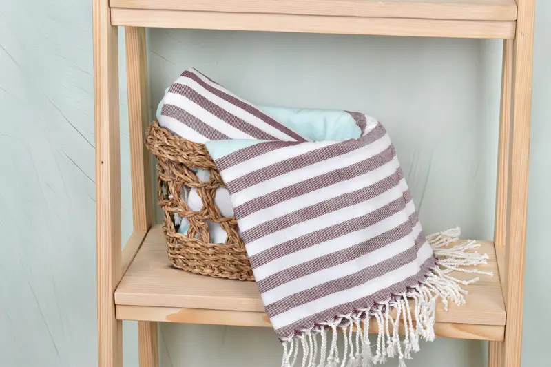 Beach towel, Bachelor Towel, 70x40 Cotton Striped Towel, Bridesmaid Gift Towel, Personalized Home Gift Wedding, Best Friend Gift, Wedding Gift Ideas - 4