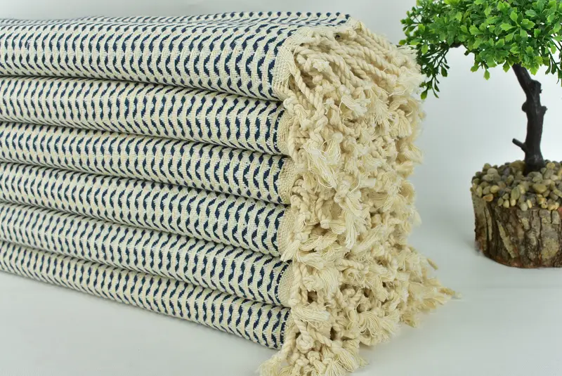 Bridesmaid Gift Towel, Lightweight towel, Wedding Shower Gift, Turkish Bath Towel Set, 70x40 Cotton Diamond Towel, Turkish towel, Spa Towel - 3