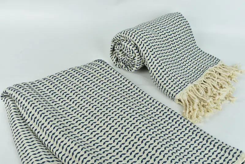 Bridesmaid Gift Towel, Lightweight towel, Wedding Shower Gift, Turkish Bath Towel Set, 70x40 Cotton Diamond Towel, Turkish towel, Spa Towel - 7