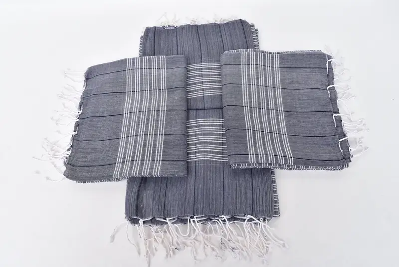 Bachelor Party Favors, 70x40 Cotton Striped Towel, Sand-resistant towel, Gift For Him, Organic Cotton Towel, Personalized Towel, Embroidery Towels - 6