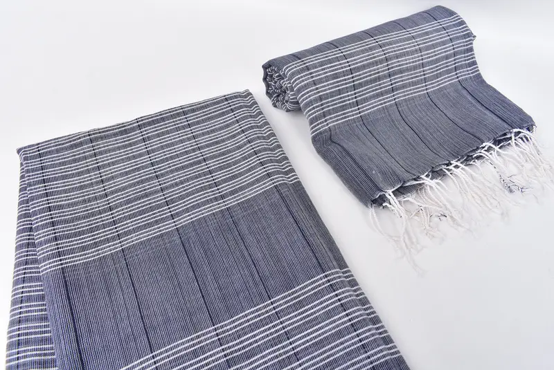 Bachelor Party Favors, 70x40 Cotton Striped Towel, Sand-resistant towel, Gift For Him, Organic Cotton Towel, Personalized Towel, Embroidery Towels - 7