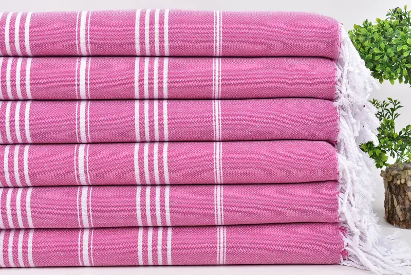 70x40 Baumwollstreifenhandtuch, Geschenk für das Wohnkultur, Valentinstag Geschenk für ihn, absorbierendes türkisches Handtuch, benutzerdefiniertes Strandtuch, sandresistentes Handtuch - 3