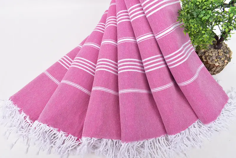 70x40 Baumwollstreifenhandtuch, Geschenk für das Wohnkultur, Valentinstag Geschenk für ihn, absorbierendes türkisches Handtuch, benutzerdefiniertes Strandtuch, sandresistentes Handtuch - 4