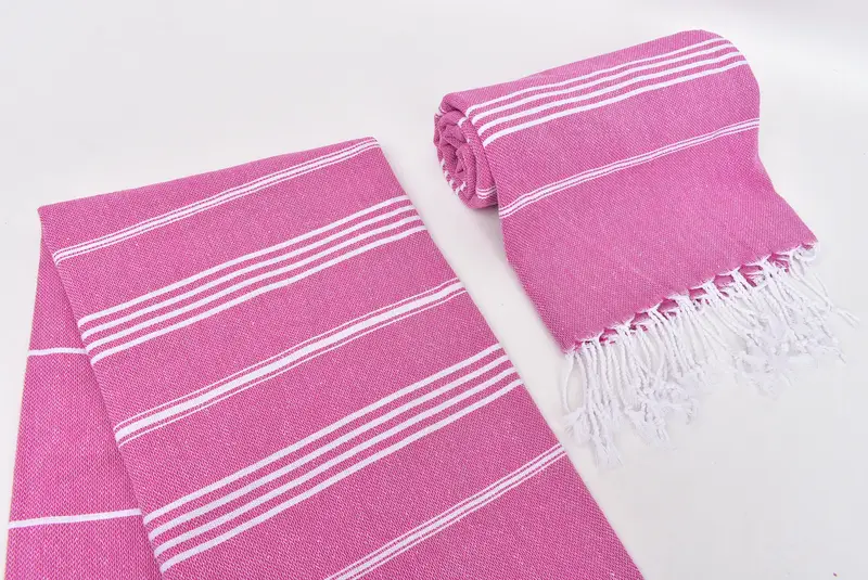 70x40 Baumwollstreifenhandtuch, Geschenk für das Wohnkultur, Valentinstag Geschenk für ihn, absorbierendes türkisches Handtuch, benutzerdefiniertes Strandtuch, sandresistentes Handtuch - 7
