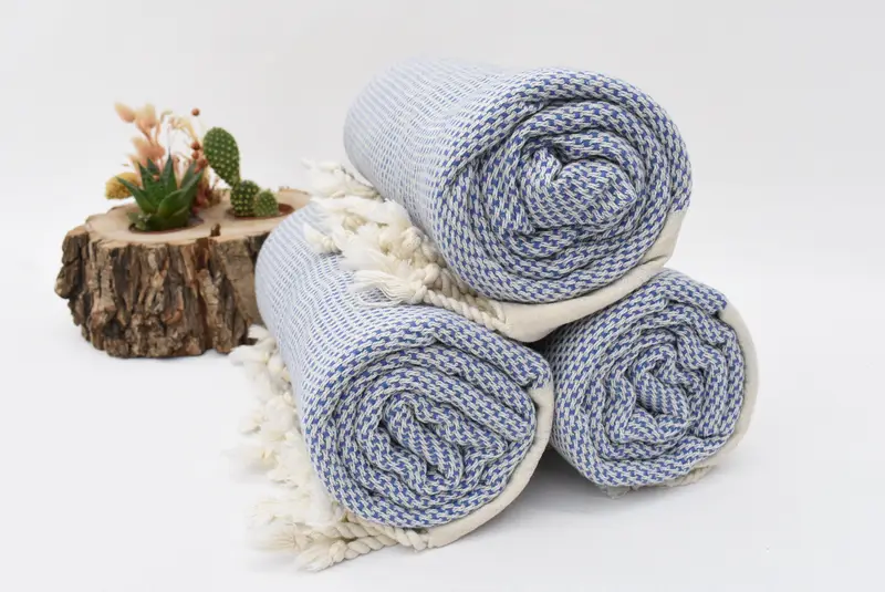 Bridesmaid Gift Towel, 68x40 Cotton Striped Towel, Turkish fouta towel for outdoor use, Gifts For Him, Wedding Gift Ideas, Peshtemal Towel - 6