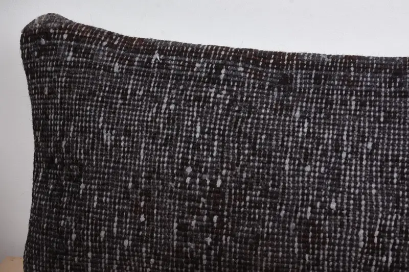 Home Decor Pillow, Pillow Sham, 8x16 Black Pillow Sham, Pillow for Couch, Art Deco Pillow, Interior Designer Pillow, Oriental Cushion Case - 2