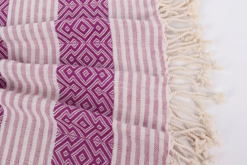 Turkish towel, 68x40 Cotton Diamond Towel, Christmas Favors, Organic Cotton Towel, Gift For Him, Personalized Towel, Embroidered Turkish Towel - 8