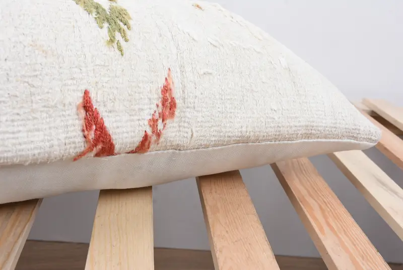 12x36 White Pillow Cover, Kilim Cushion Sham, Vintage Kilim Pillow, Turkish Pillow, Ethnic Pillow Cover Pillow Cover, Custom Cushion, Cushion - 7