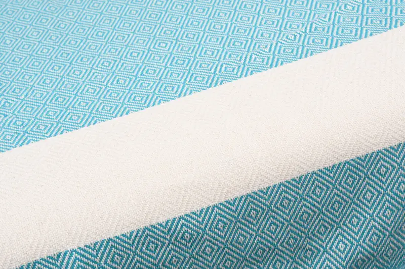 96x80 Cotton Diamond Towel, Gift For Bride, Bachelorette Party Favors, Monogram Blanket, Beach Theme Bachelorette Party, Bridal Shower Gift - 6