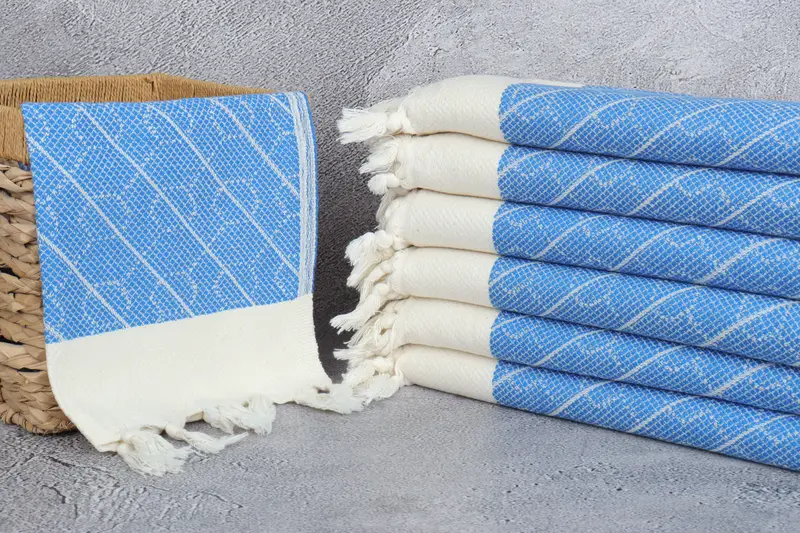 Wedding Gift, Small Bath Towels, 36x18 Cotton Geometric Towel, Bridesmaid Gift, Gym Towel, Bachelorette Gifts, Monogrammed Hand Towel, Gift For Her - 3