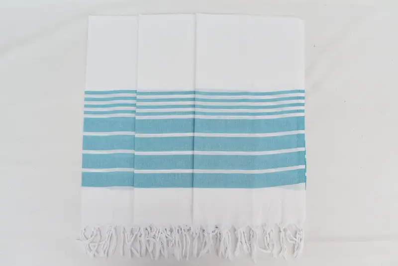 Gym Towel, Wedding Anniversary Gift, Hand Size Towels, Custom Hand Towel, 40x20 Cotton Striped Towel, Wedding Gift, Personalized Kitchen Towel - 7