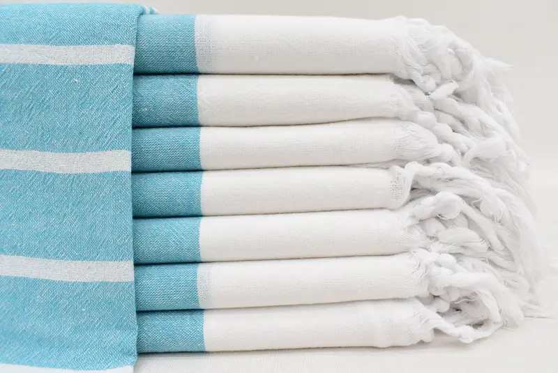 Gym Towel, Wedding Anniversary Gift, Hand Size Towels, Custom Hand Towel, 40x20 Cotton Striped Towel, Wedding Gift, Personalized Kitchen Towel - 1
