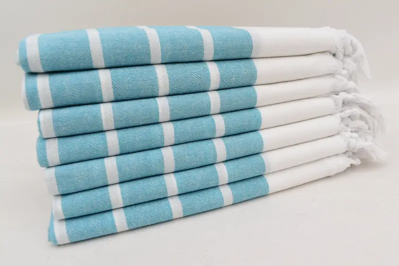Gym Towel, Wedding Anniversary Gift, Hand Size Towels, Custom Hand Towel, 40x20 Cotton Striped Towel, Wedding Gift, Personalized Kitchen Towel - 5