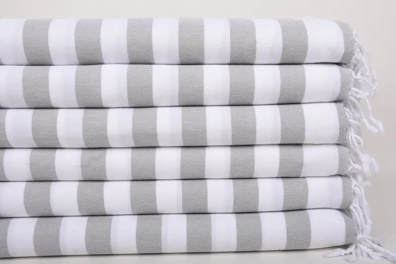 Gifts For Him, Kitchen Towel, Gift For Boyfriend, Xmas Gifts, Monogram Towels, Bathroom Towels, 44x20 Cotton Striped Towel, Small Bath Towels - 3