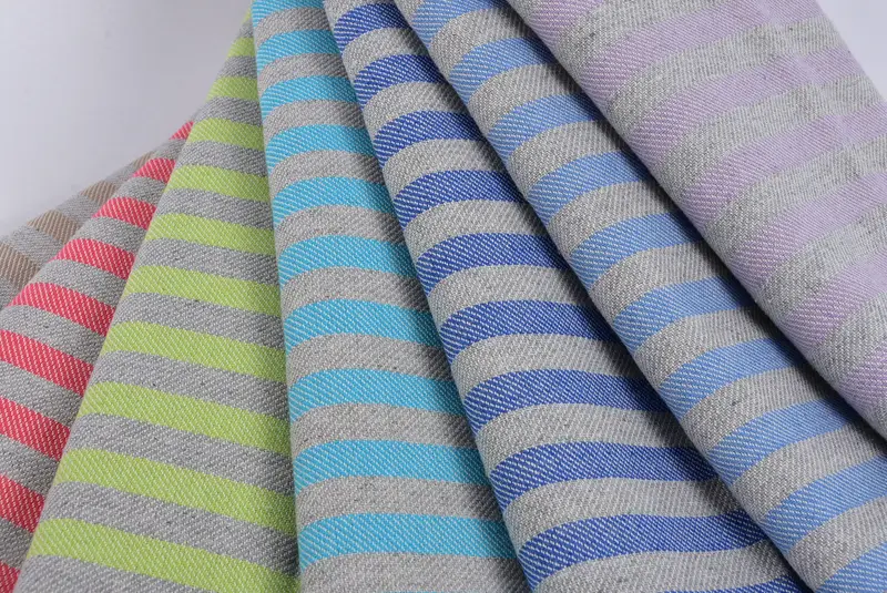 Gifts For Him, Grandma Gift, Turkish towel, Turkish bath towel, 70x36 Cotton Striped Towel, Turkish Beach Towel Monogram, Bridemaids Beach Towel - 5