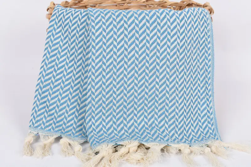 36x18 Cotton Chevron Towel, Gifts For Him, Turkish Towel Hand Towel, Bridesmaid Gifts, Turkish Tea Towel, Valentines Day Gift Idea, Bachelor Towel - 5