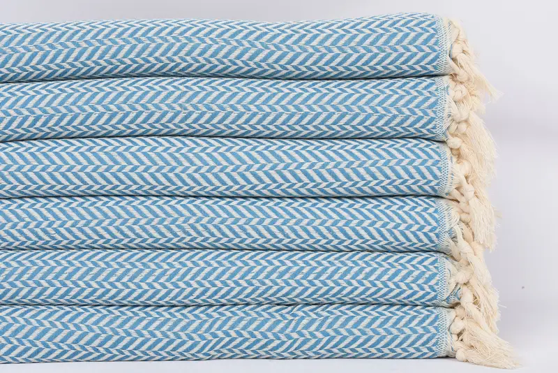 36x18 Cotton Chevron Towel, Gifts For Him, Turkish Towel Hand Towel, Bridesmaid Gifts, Turkish Tea Towel, Valentines Day Gift Idea, Bachelor Towel - 3