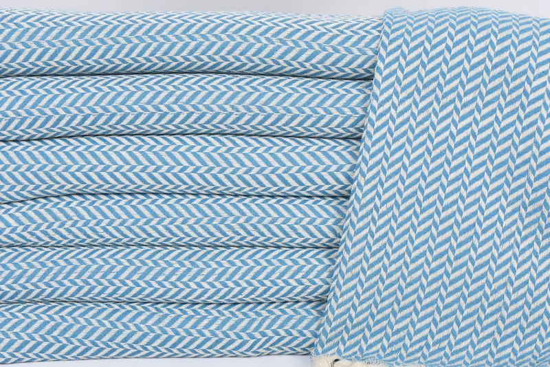 36x18 Cotton Chevron Towel, Gifts For Him, Turkish Towel Hand Towel, Bridesmaid Gifts, Turkish Tea Towel, Valentines Day Gift Idea, Bachelor Towel - 2