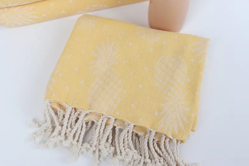 Bachelorette Party Gift, Personalized Gift, 80x40 Cotton Pineapple Design Towel, Towel With Name, Gift For Boyfriend, Personalized Towel - 6
