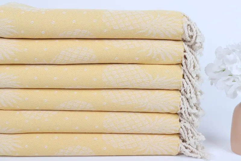 Bachelorette Party Gift, Personalized Gift, 80x40 Cotton Pineapple Design Towel, Towel With Name, Gift For Boyfriend, Personalized Towel - 4