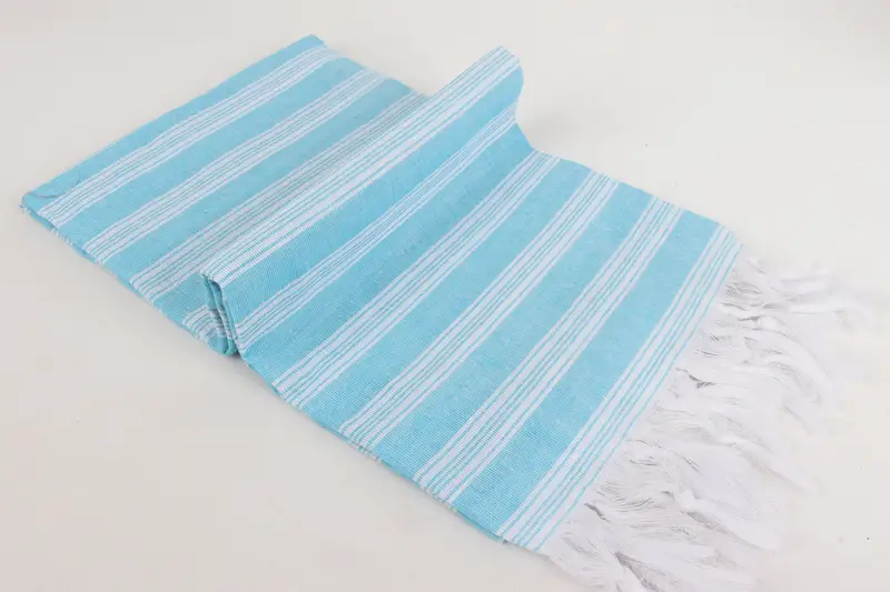 Bachelorette Gifts, Wedding Gift, Cute Beach Towel, 70x40 Cotton Striped Towel, Large Turkish Towel, Handmade Turkish Towel, Bachelor Party Gifts - 6