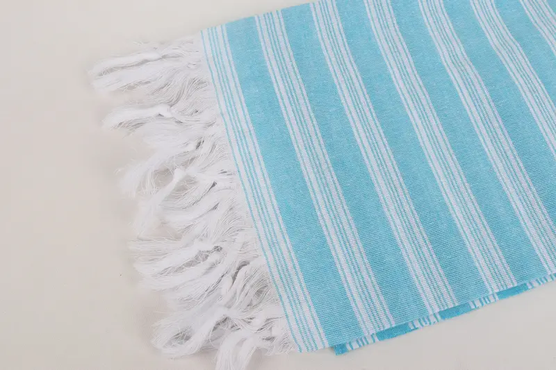 Bachelorette Gifts, Wedding Gift, Cute Beach Towel, 70x40 Cotton Striped Towel, Large Turkish Towel, Handmade Turkish Towel, Bachelor Party Gifts - 7