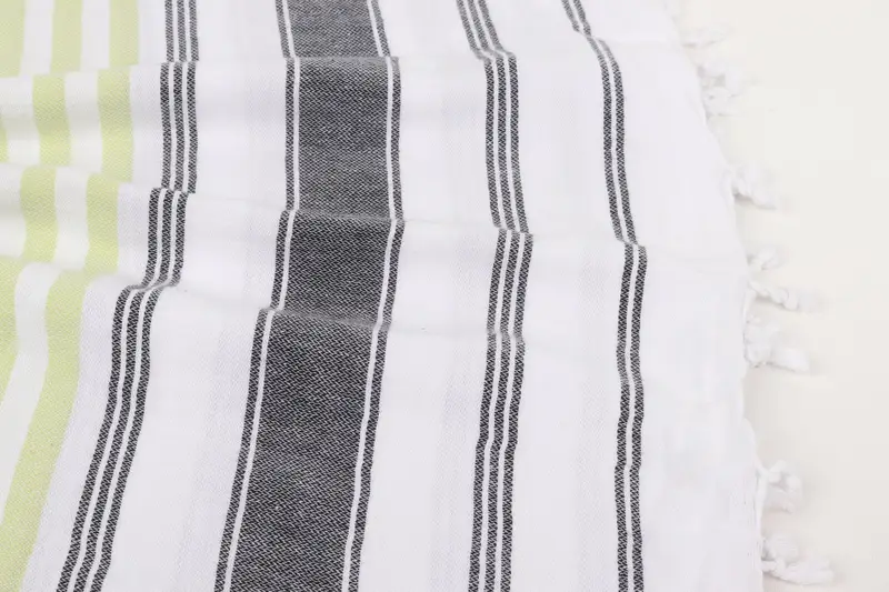 70x40 Cotton Striped Towel, Summer Towel, Turkish Towel USA, Large Turkish Towel, Peshtemal Towel, Bridesmaid Proposal Gift, Handmade Gift - 8