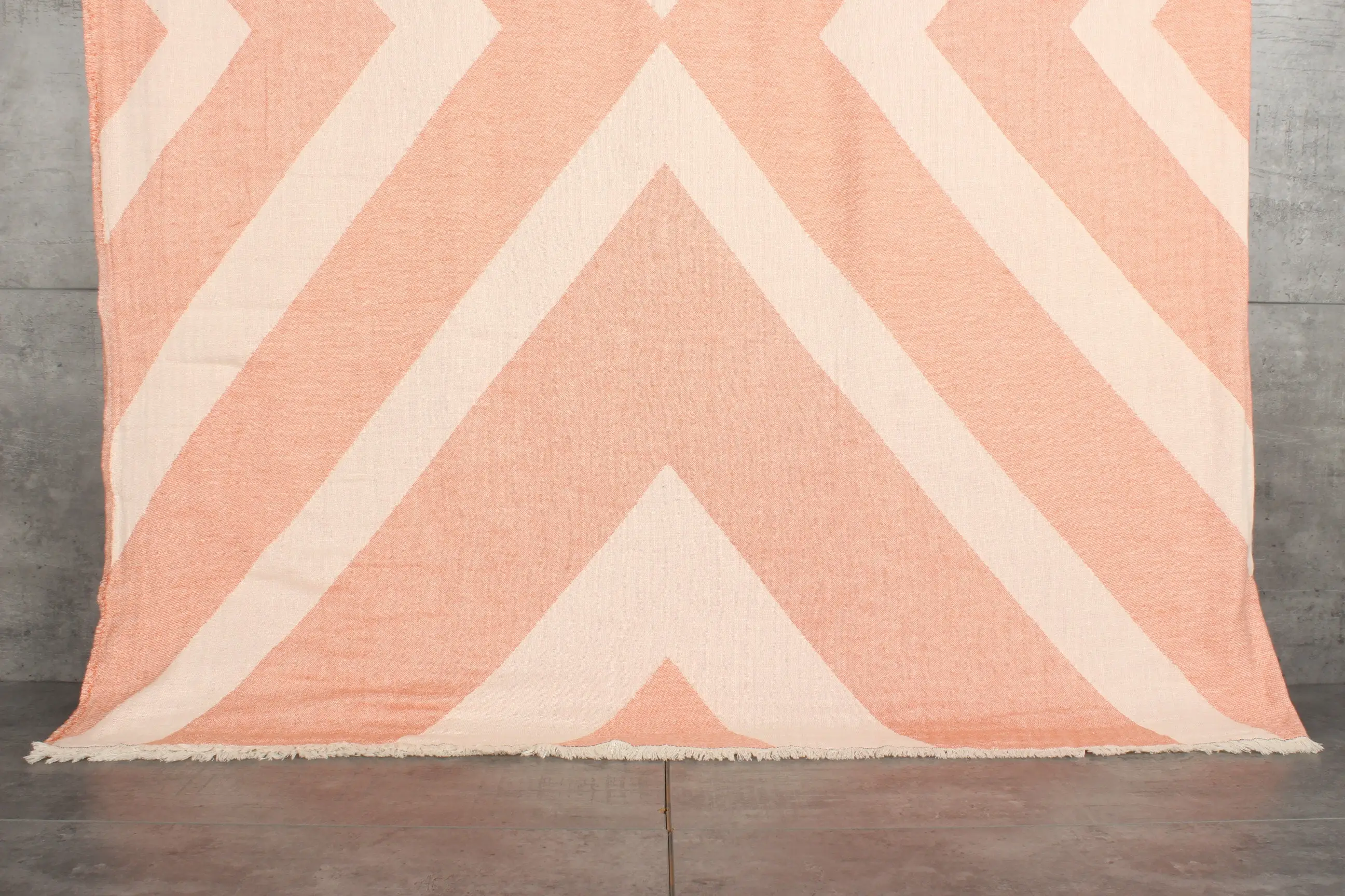 Turkish Blanket Personalized Gifts, Striped Pattern, 75x83 Inches - 1