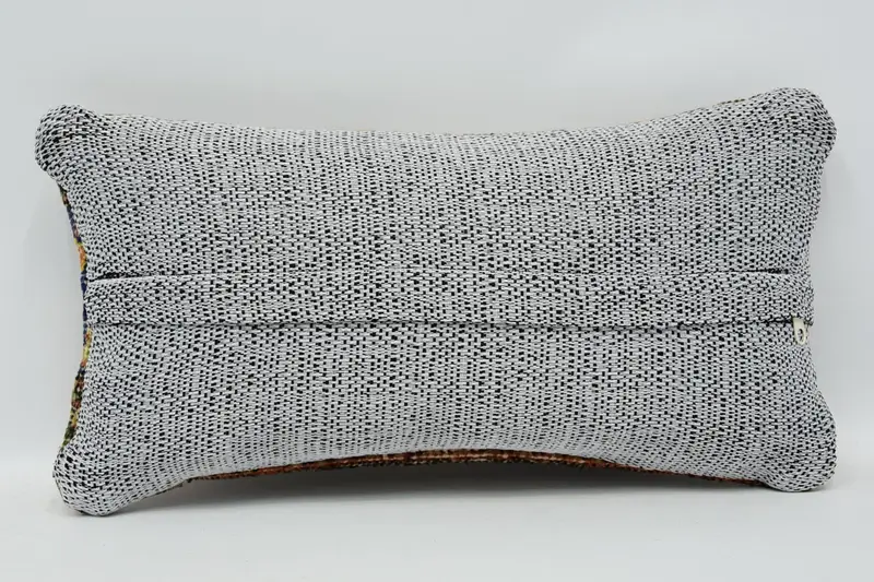 Boho Pillow, Turkish Pillow, Cushion, Nautical Throw Cushion, Personalized Gift Pillow Pillow Case, Vintage Pillow, 8x16 Blue Pillow - 6