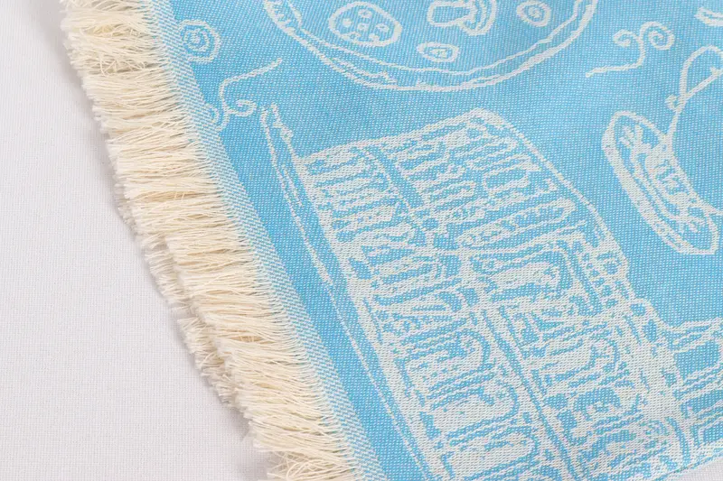 Wedding Favors, 28x20 Cotton Italian Symbols Design Towel, Summer Towel, Personalized Dish Towel, Bachelorette Favor, Monogram Hand Towel, Spa Towel - 8