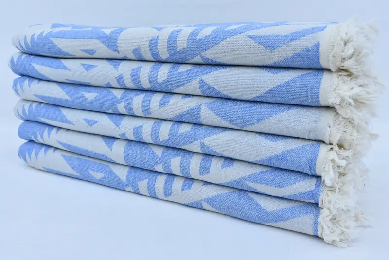 Turkish bath towel, Extra large Turkish bath towel, 76x40 Cotton Geometric Towel, Personalized Gift, Personalized Gift For Her, Gifts For Him - 4