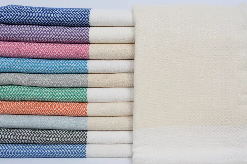 Turkish towel, Monogram Beach Towel, Housewarming Gift, 70x40 Cotton Diamond Towel, Turkish Beach Towel Bulk, Unique Gift, Decorative Towel - 2