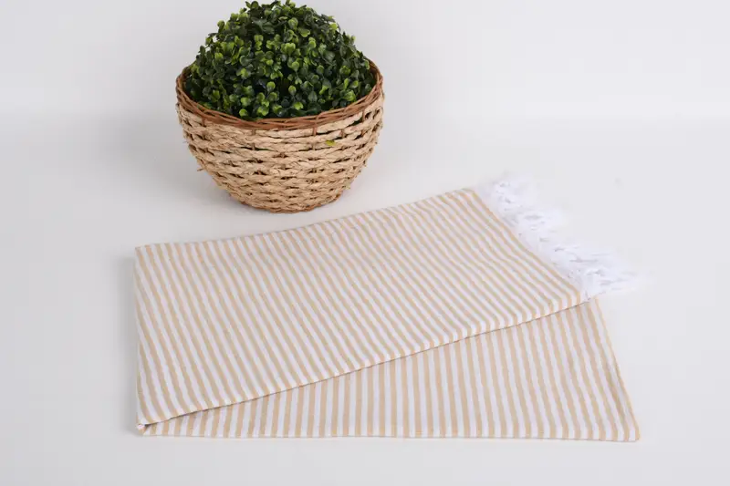 Beach Towel Bulk, Wedding Favors, Spa Gift Towel, 68x36 Cotton Striped Towel, Embroidered Turkish Towel, Quick-dry towel, Bachelor Party Favors - 4