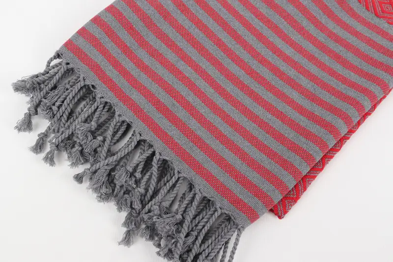 Mother Of The Groom Gift, Eco-friendly Turkish peshtemal towel, Wedding Favors, Turkish beach towel, 70x40 Cotton Diamond Towel, Summer Gift - 13