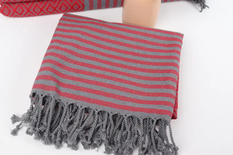 Mother Of The Groom Gift, Eco-friendly Turkish peshtemal towel, Wedding Favors, Turkish beach towel, 70x40 Cotton Diamond Towel, Summer Gift - 9