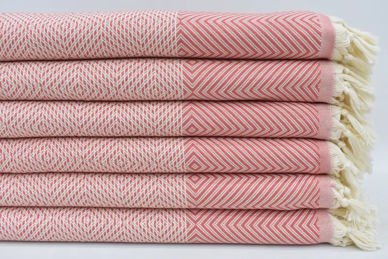 92x80 Cotton Diamond Towel, Woven Blanket, Gift For The Home Decor, Custom Wedding Gifts, Personalized Gifts, Turkish Tablecloth, Wedding Gift Ideas - 2