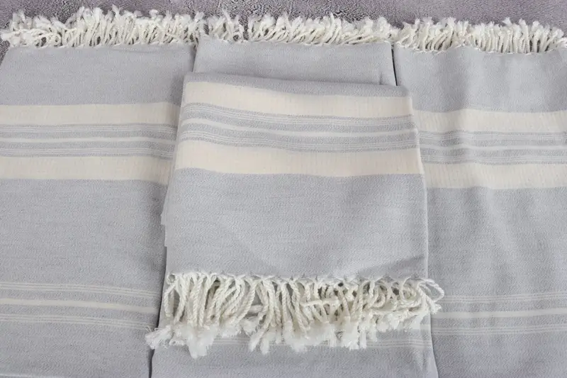 Bachelorette Beach Towel, Personalized Wedding Gift, Turkish towel, Turkish beach towel, 60x38 Cotton Striped Towel, Spa Gift Towel, Spa Gift - 4