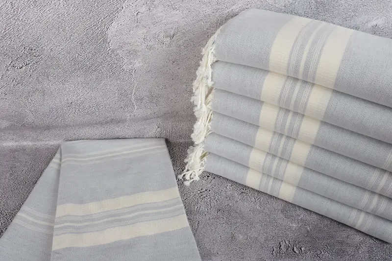 Bachelorette Beach Towel, Personalized Wedding Gift, Turkish towel, Turkish beach towel, 60x38 Cotton Striped Towel, Spa Gift Towel, Spa Gift - 2