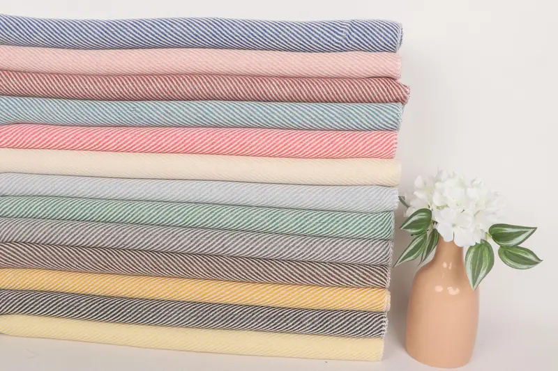 36x18 Cotton Striped Towel, Summer Gift, Bachelorette Party Favor, Kitchen Towel, Turkish Hand Towel, Personalized Gift, Beach Wedding Favor - 2