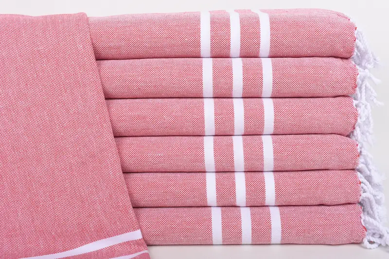 Organic Tea Towel, Bathroom Towels, Gym Towel, Gift For Wedding Day, 40x20 Cotton Striped Towel, Wedding Gift, Bridal Shower Favor, Bridesmaid Gifts - 1