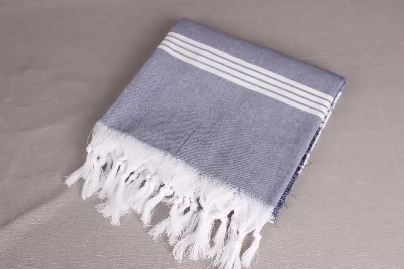 Sand-free towel, 68x36 Cotton Striped Towel, Large Turkish Towel, Turkish Beach Towel Bulk, Monogrammed Beach Towel, Boyfriend Christmas Gift - 6