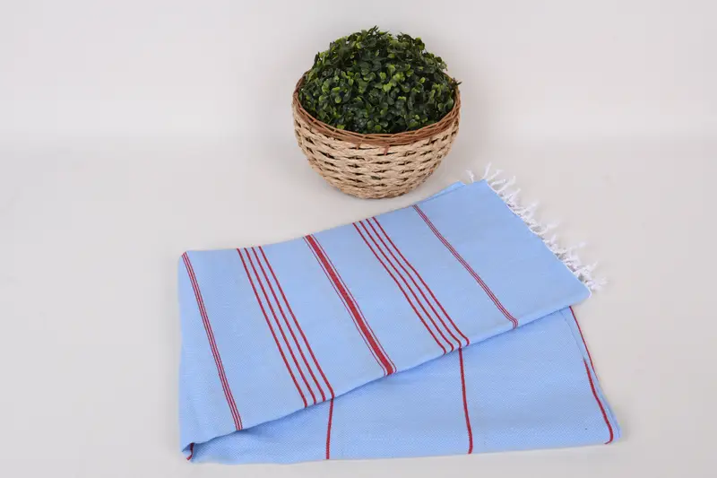 Sand-Resistant Peshtemal, Scarf Towel, Peshtemal Towel, 70x40 Cotton Striped Towel, Personalized Gift, Mother Of The Groom Gift, Hammam towel - 4